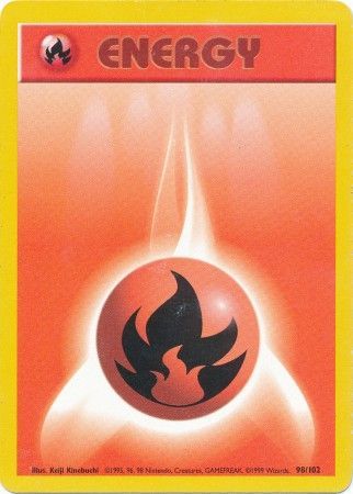 Fire Energy (98/102) [Base Set Unlimited] | Good Games Morley