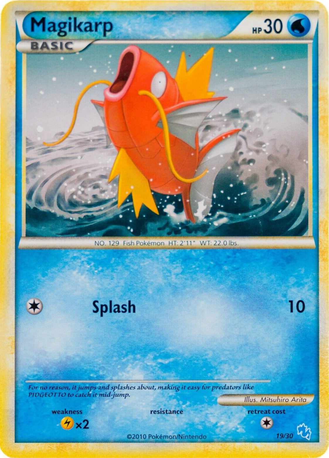Magikarp (19/30) [HeartGold & SoulSilver: Trainer Kit - Gyarados] | Good Games Morley