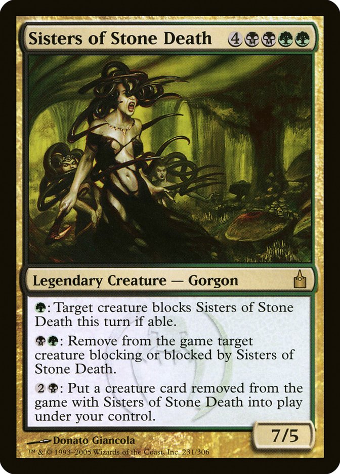 Sisters of Stone Death [Ravnica: City of Guilds] | Good Games Morley