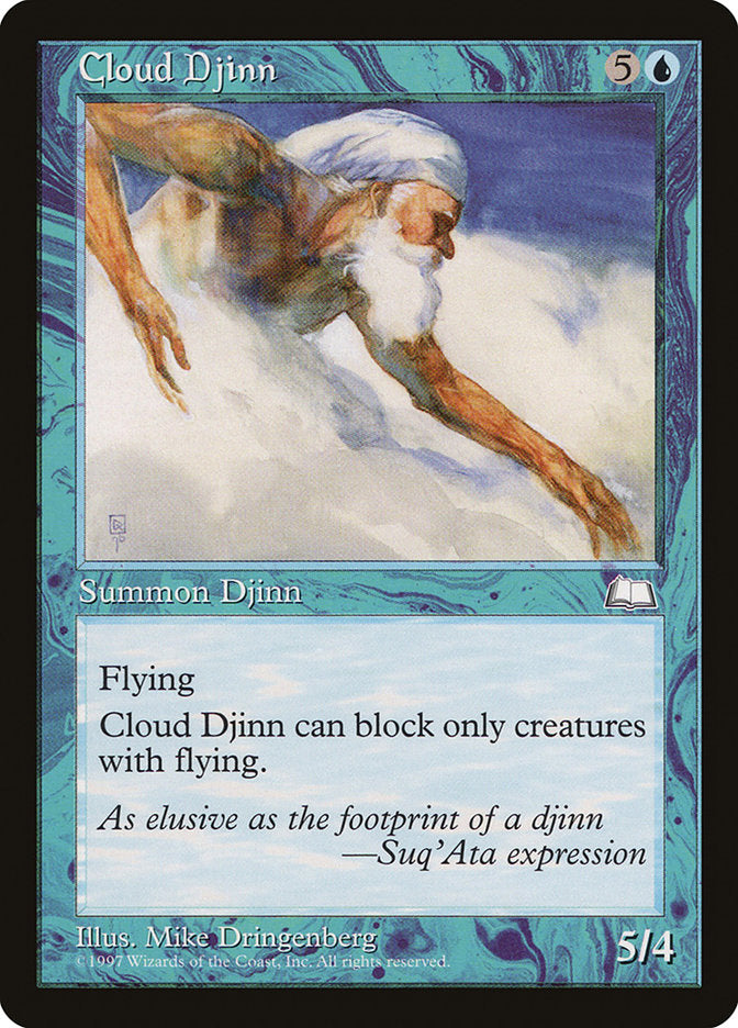 Cloud Djinn [Weatherlight] | Good Games Morley