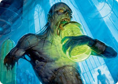 Larder Zombie Art Card [Innistrad: Midnight Hunt Art Series] | Good Games Morley