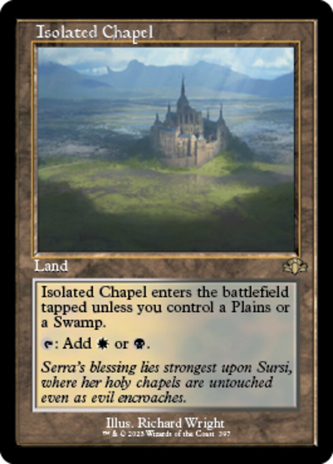 Isolated Chapel (Retro) [Dominaria Remastered] | Good Games Morley