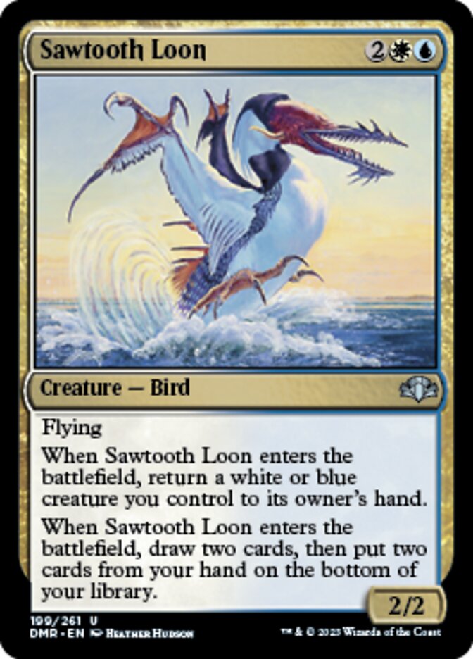 Sawtooth Loon [Dominaria Remastered] | Good Games Morley