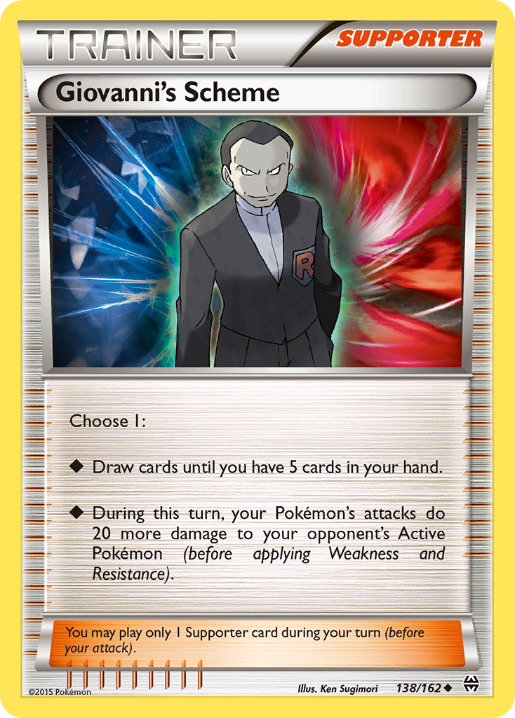 Giovanni's Scheme (138/162) [XY: BREAKthrough] | Good Games Morley