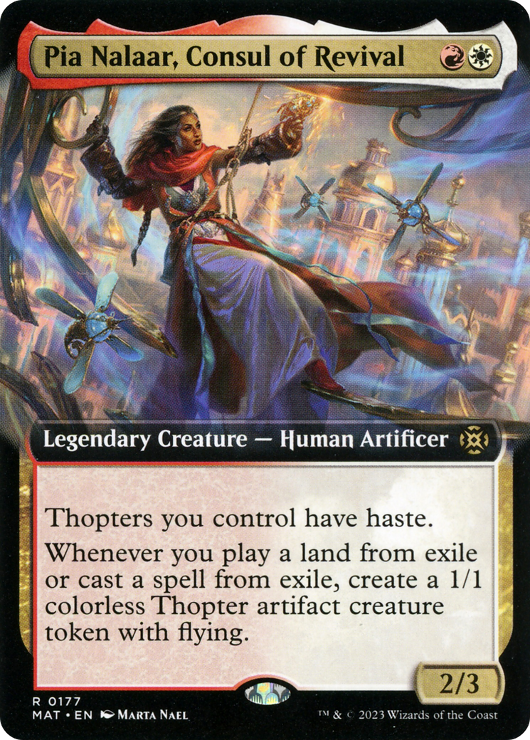 Pia Nalaar, Consul of Revival (Extended Art) [March of the Machine: The Aftermath] | Good Games Morley
