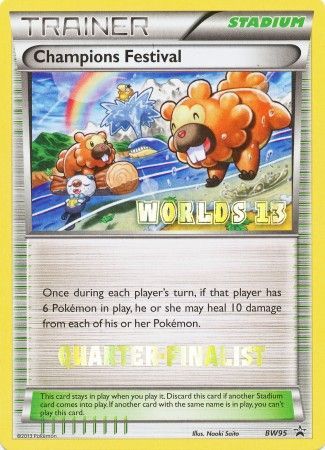 Champions Festival (BW95) (2013 Quarter Finalist) [Black & White: Black Star Promos] | Good Games Morley