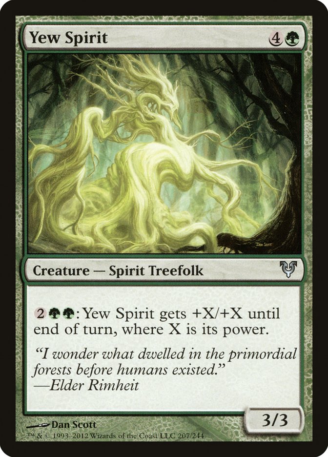 Yew Spirit [Avacyn Restored] | Good Games Morley