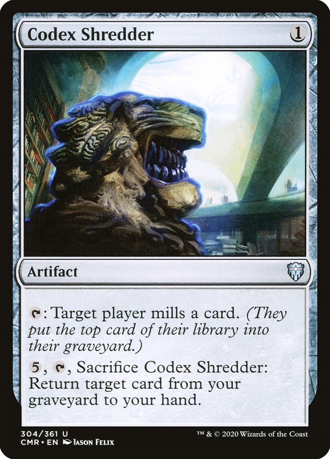 Codex Shredder [Commander Legends] | Good Games Morley