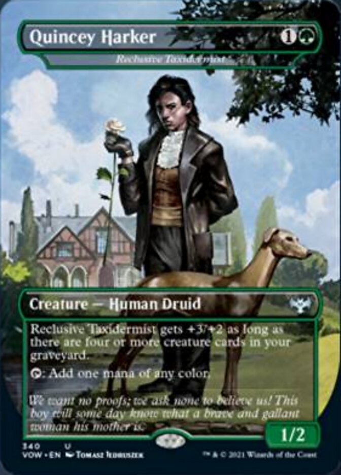 Reclusive Taxidermist - Quincey Harker [Innistrad: Crimson Vow] | Good Games Morley