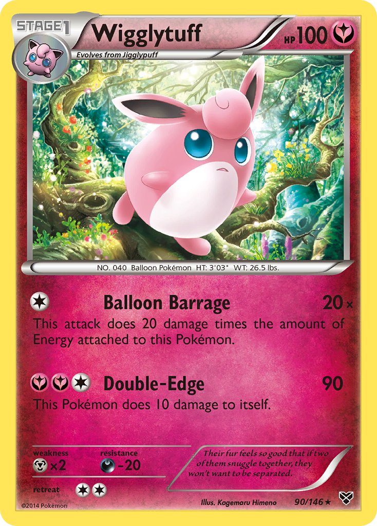 Wigglytuff (90/146) [XY: Base Set] | Good Games Morley