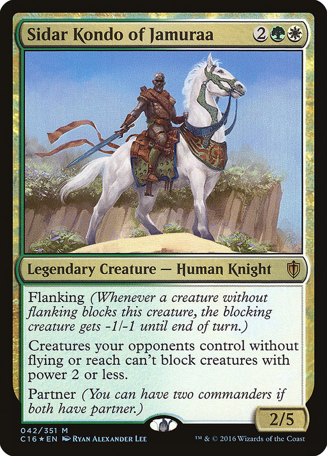 Sidar Kondo of Jamuraa [Commander 2016] | Good Games Morley
