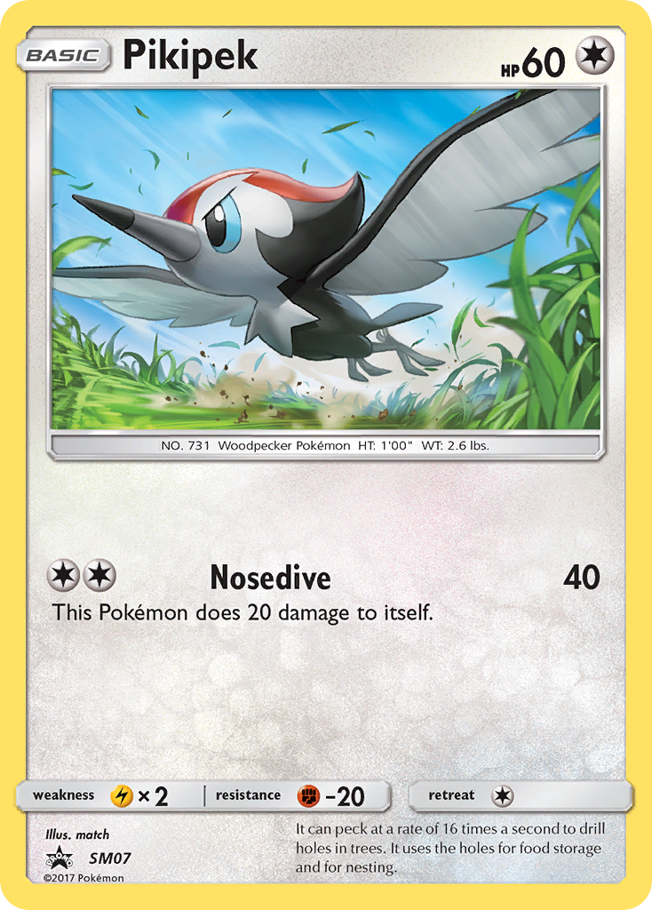 Pikipek (SM07) [Sun & Moon: Black Star Promos] | Good Games Morley