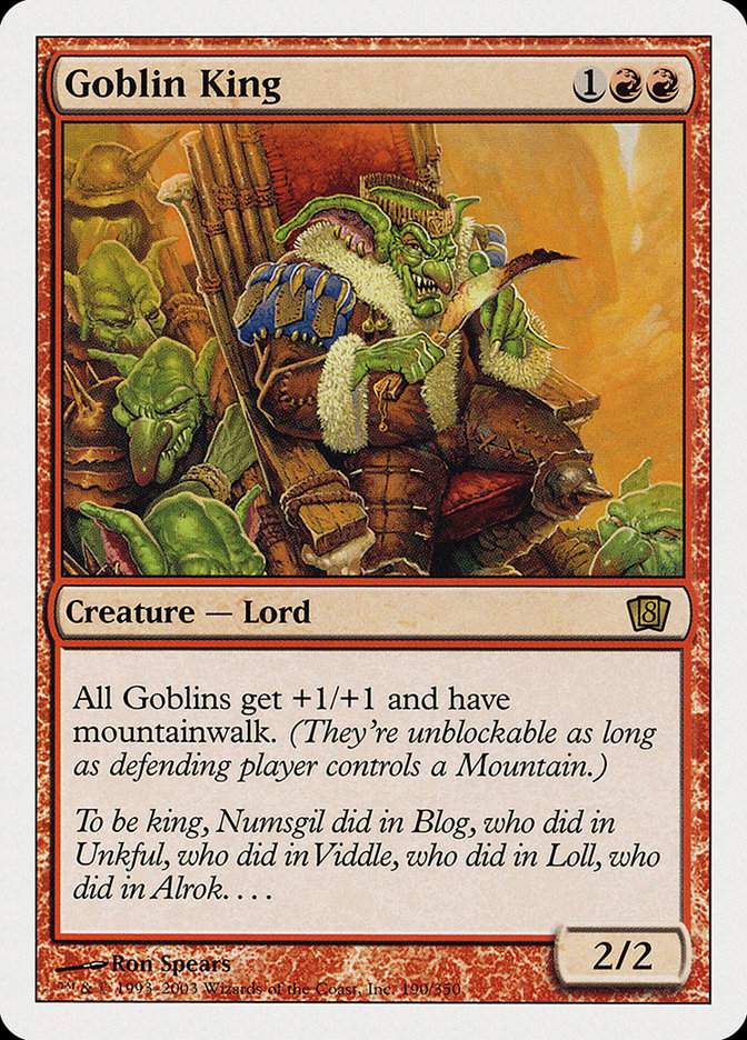 Goblin King [Eighth Edition] | Good Games Morley