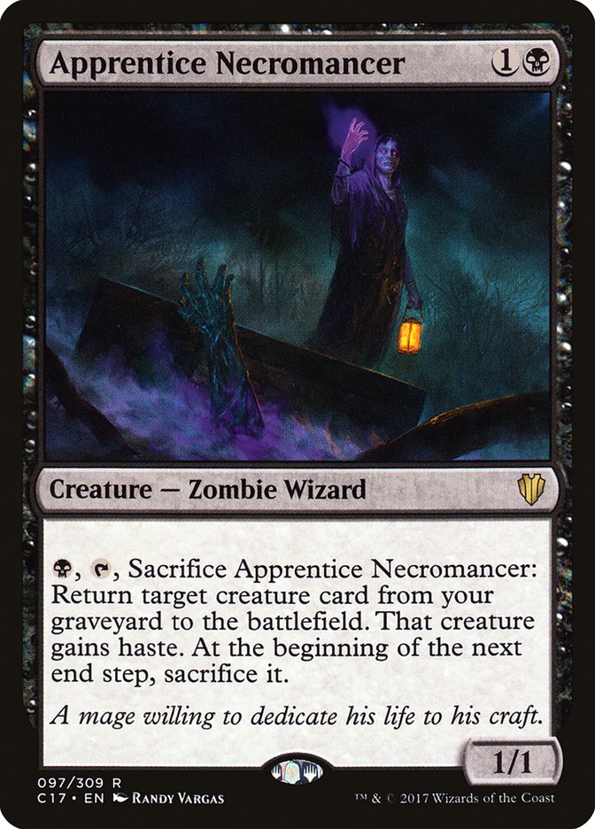 Apprentice Necromancer [Commander 2017] | Good Games Morley