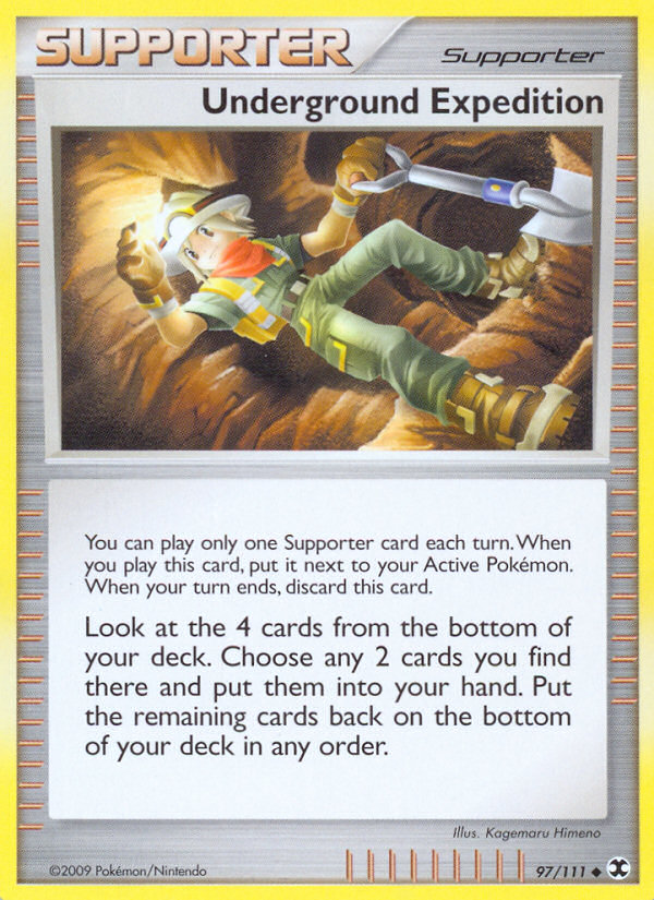 Underground Expedition (97/111) [Platinum: Rising Rivals] | Good Games Morley