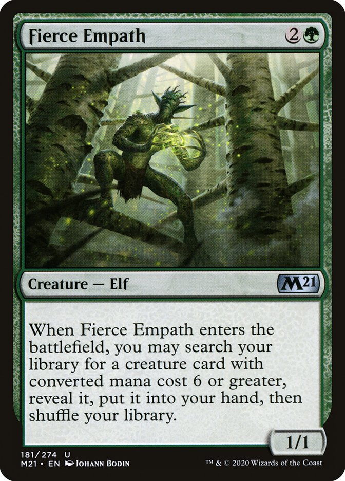 Fierce Empath [Core Set 2021] | Good Games Morley