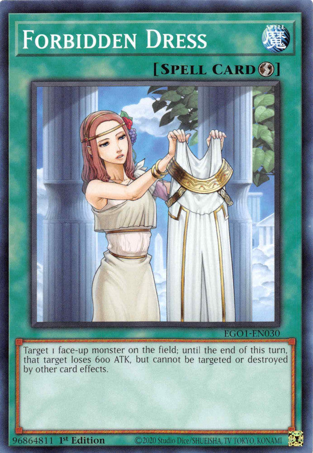 Forbidden Dress [EGO1-EN030] Common | Good Games Morley