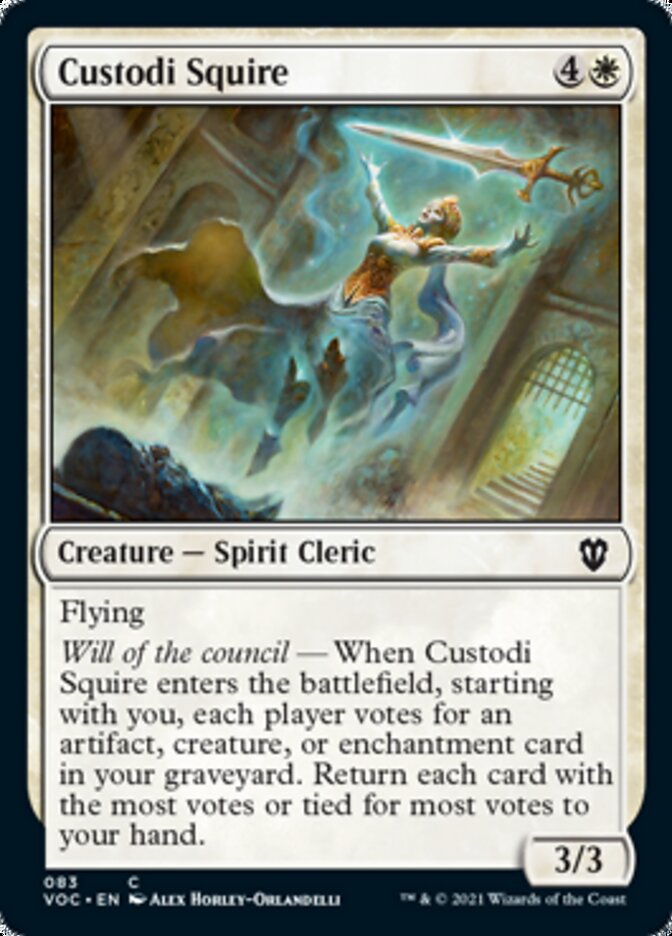 Custodi Squire [Innistrad: Crimson Vow Commander] | Good Games Morley