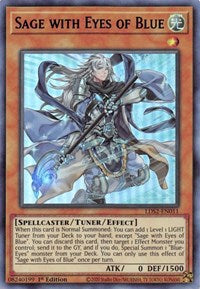 Sage with Eyes of Blue (Blue) [LDS2-EN011] Ultra Rare | Good Games Morley