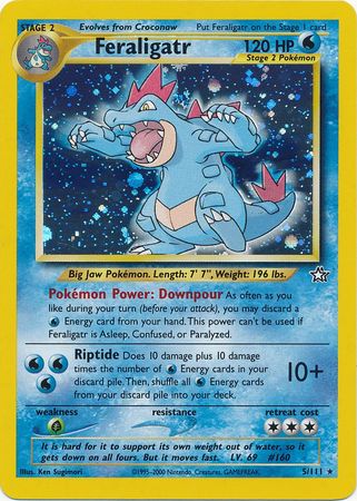 Feraligatr (5/111) [Neo Genesis Unlimited] | Good Games Morley