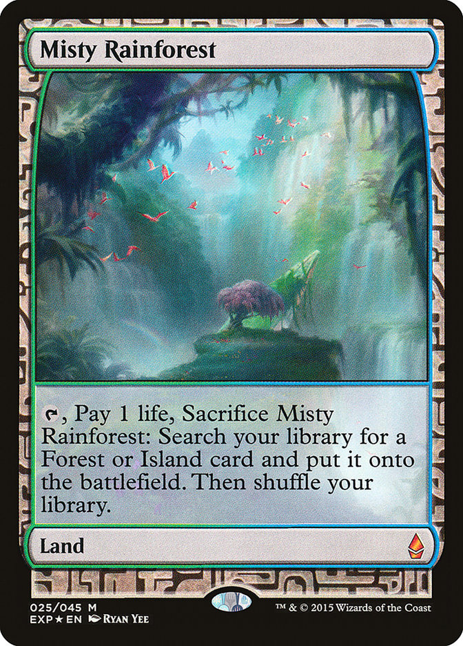 Misty Rainforest [Zendikar Expeditions] | Good Games Morley