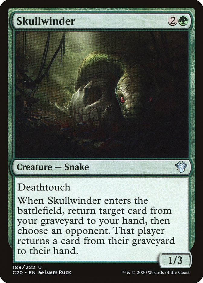 Skullwinder [Commander 2020] | Good Games Morley