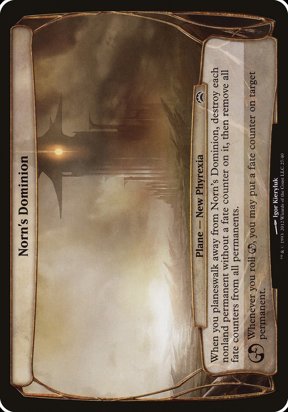 Norn's Dominion (Planes) [Planechase 2012 Planes] | Good Games Morley