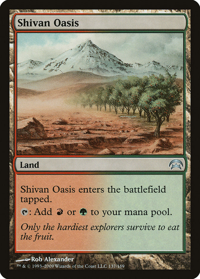 Shivan Oasis [Planechase] | Good Games Morley