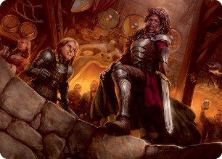 Veteran Dungeoneer Art Card [Dungeons & Dragons: Adventures in the Forgotten Realms Art Series] | Good Games Morley