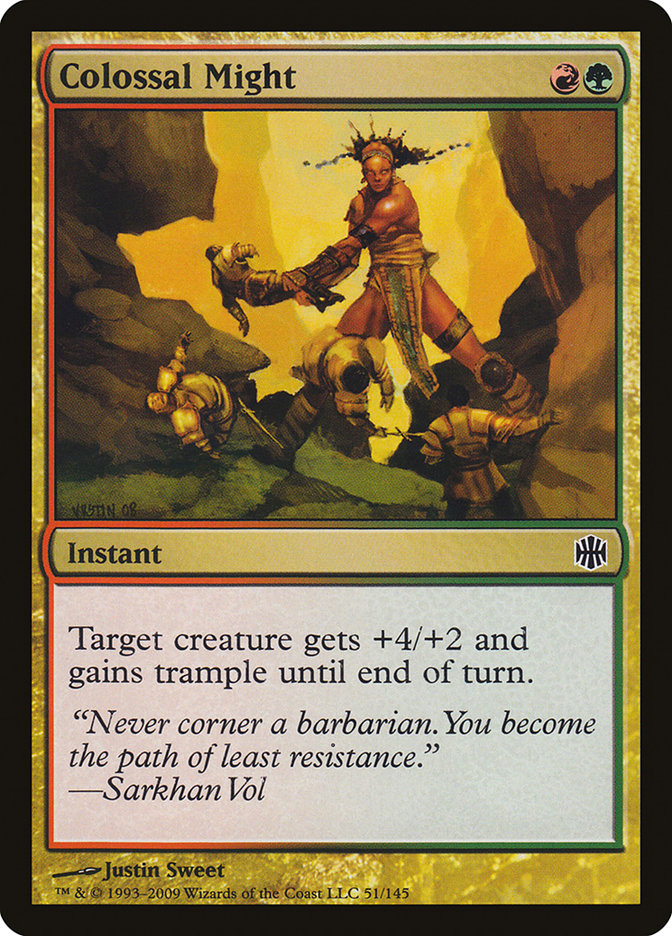 Colossal Might [Alara Reborn] | Good Games Morley
