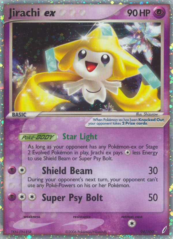 Jirachi ex (94/100) [EX: Crystal Guardians] | Good Games Morley