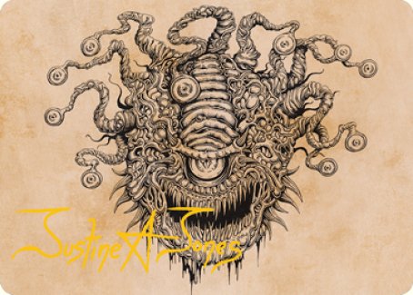 Baleful Beholder (Showcase) Art Card (Gold-Stamped Signature) [Dungeons & Dragons: Adventures in the Forgotten Realms Art Series] | Good Games Morley