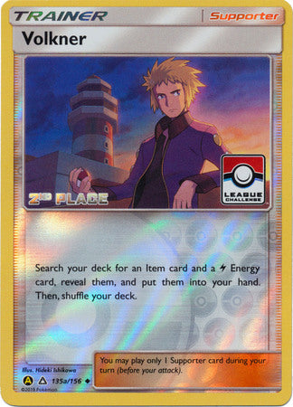 Volkner (135a/156) (League Challenge 2nd Place) [Sun & Moon: Ultra Prism] | Good Games Morley