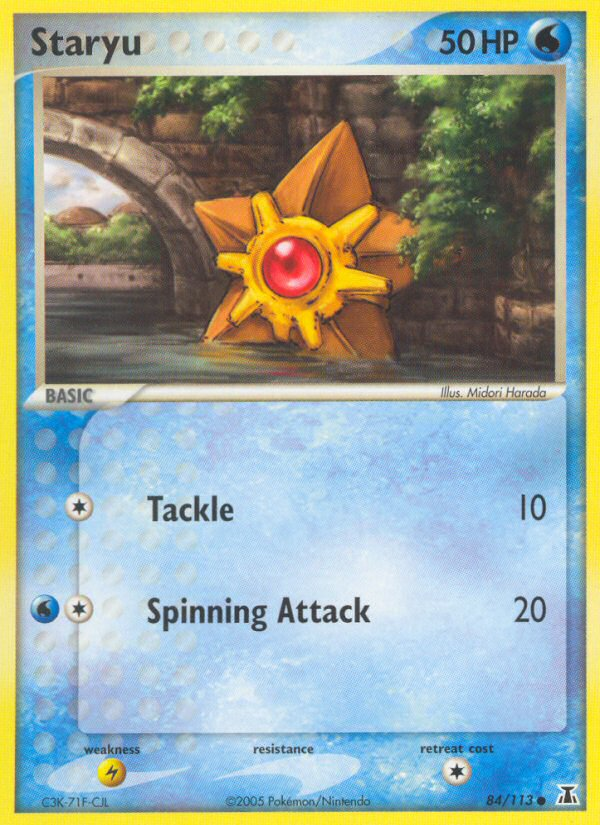 Staryu (84/113) [EX: Delta Species] | Good Games Morley