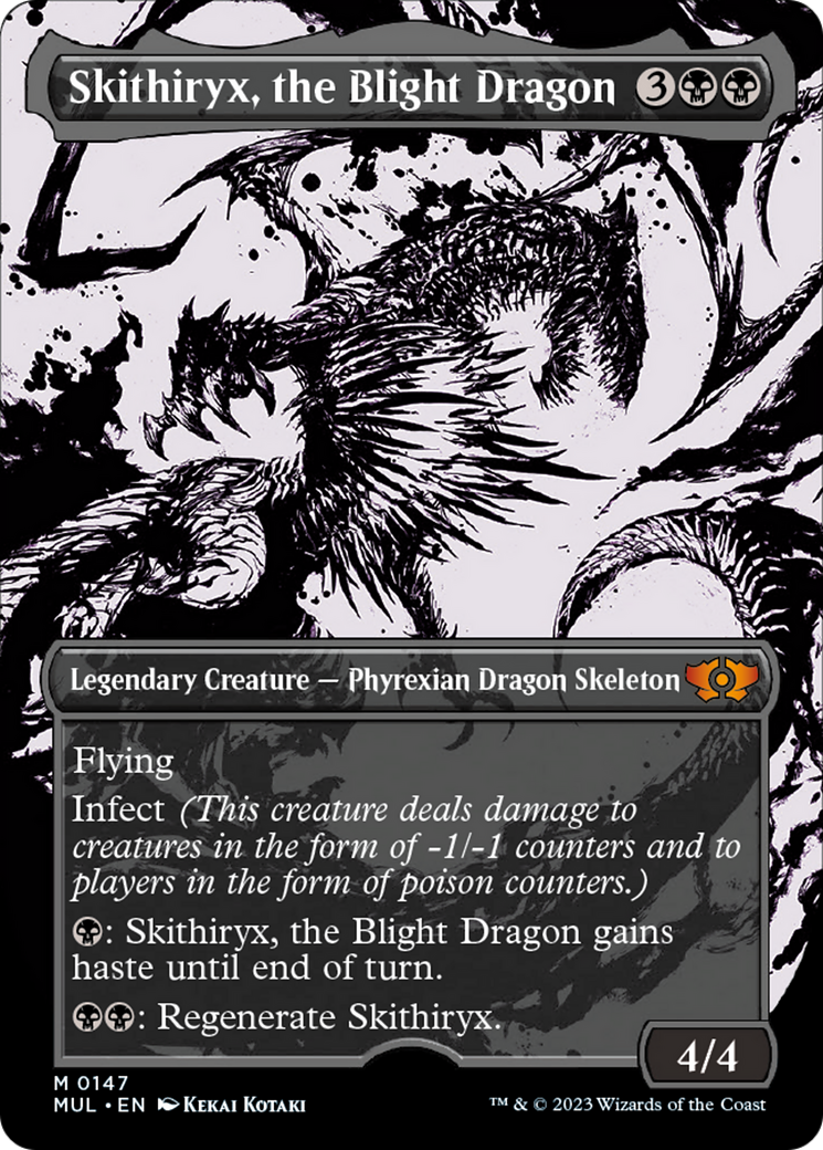 Skithiryx, the Blight Dragon (Halo Foil) [Multiverse Legends] | Good Games Morley