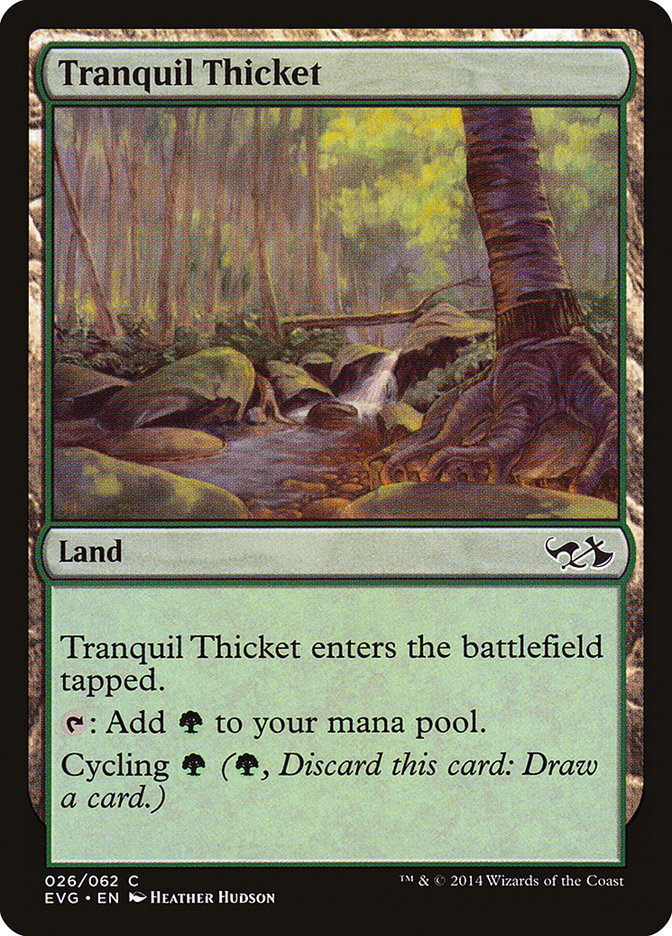 Tranquil Thicket (Elves vs. Goblins) [Duel Decks Anthology] | Good Games Morley