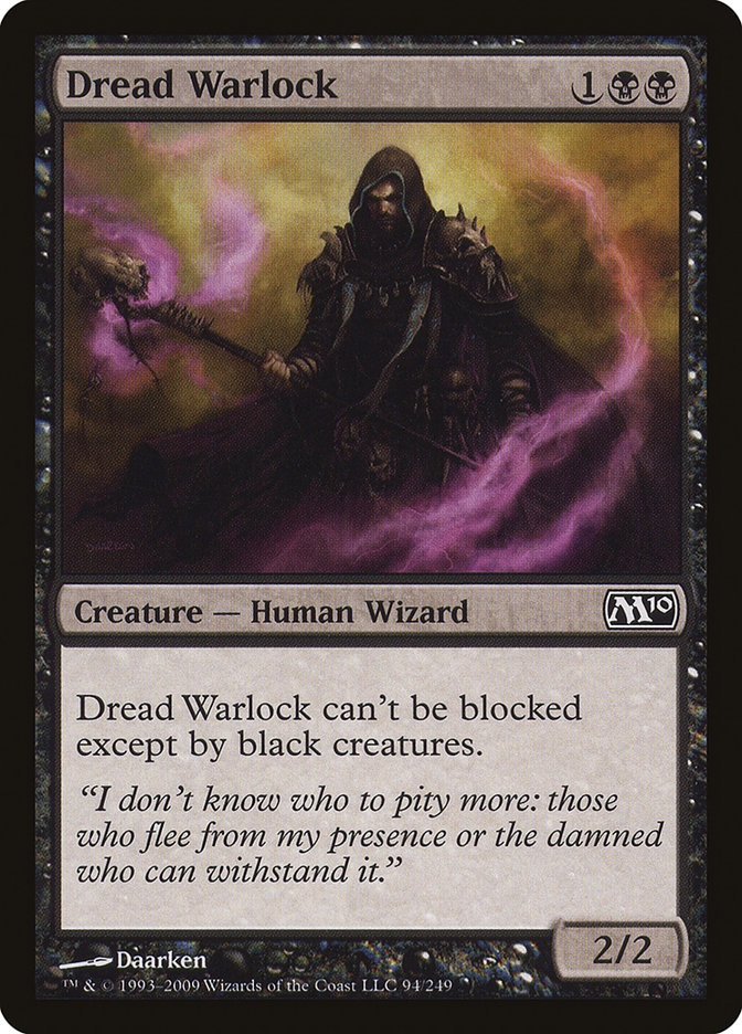 Dread Warlock [Magic 2010] | Good Games Morley