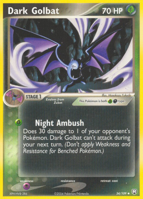 Dark Golbat (34/109) [EX: Team Rocket Returns] | Good Games Morley