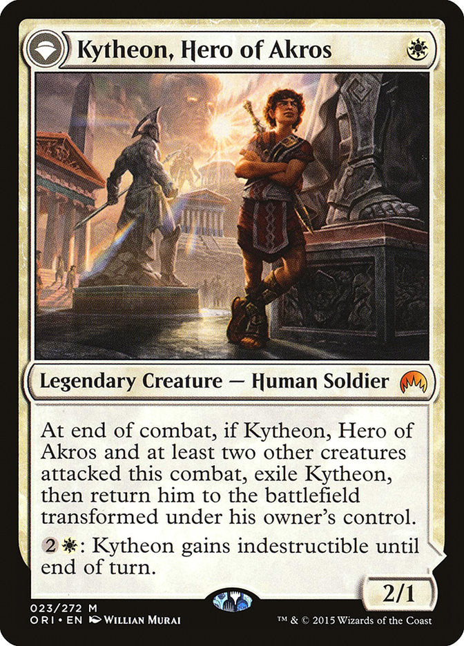 Kytheon, Hero of Akros // Gideon, Battle-Forged [Magic Origins] | Good Games Morley