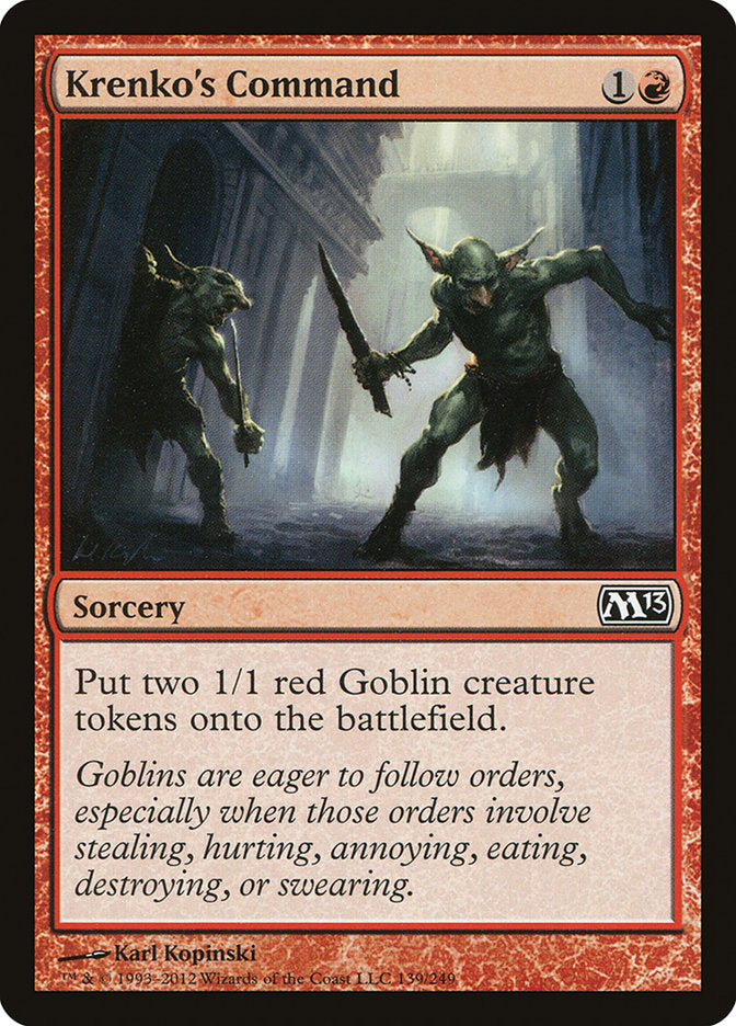 Krenko's Command [Magic 2013] | Good Games Morley