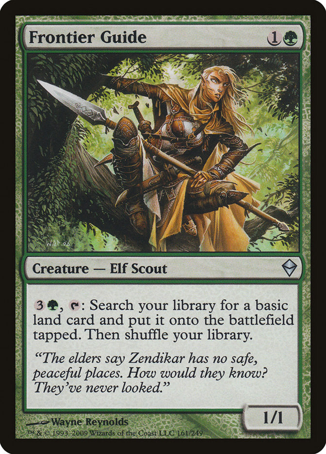 Frontier Guide [Zendikar] | Good Games Morley