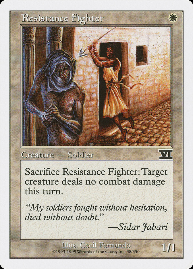 Resistance Fighter [Classic Sixth Edition] | Good Games Morley