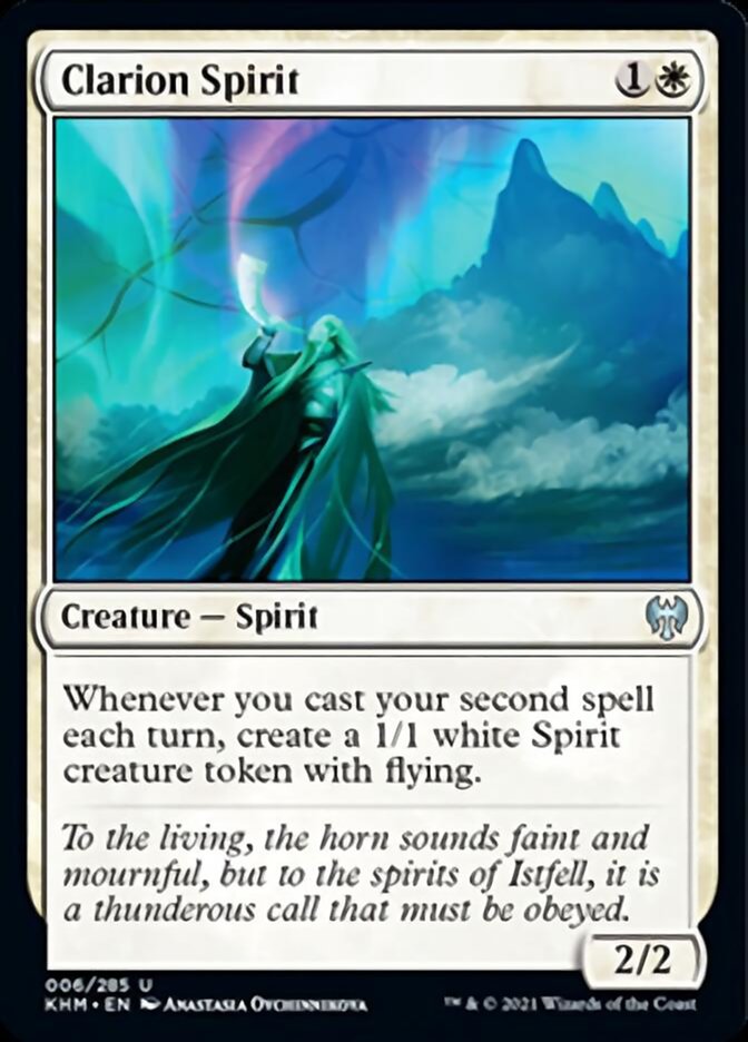 Clarion Spirit [Kaldheim] | Good Games Morley