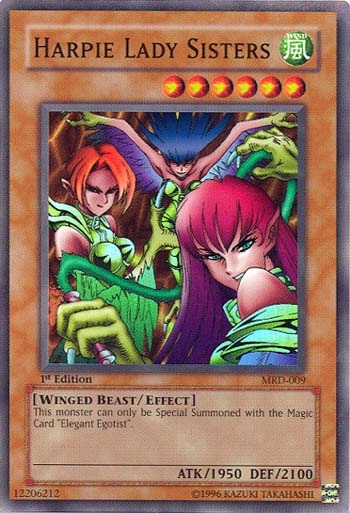 Harpie Lady Sisters [MRD-009] Super Rare | Good Games Morley