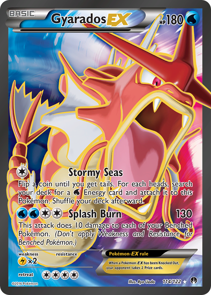 Gyarados EX (114/122) [XY: BREAKpoint] | Good Games Morley
