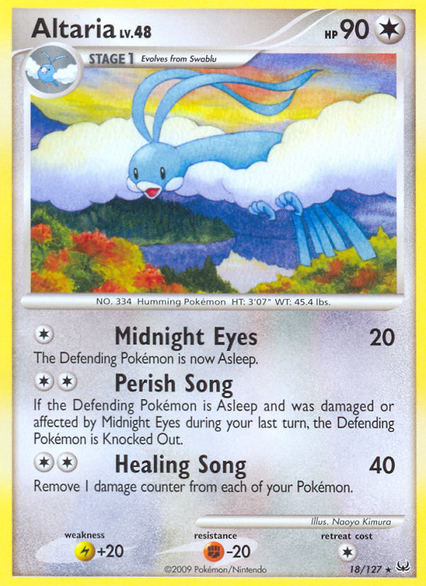 Altaria (18/127) [Platinum: Base Set] | Good Games Morley
