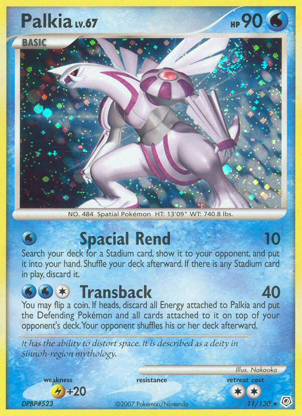 Palkia (11/130) [Diamond & Pearl: Base Set] | Good Games Morley