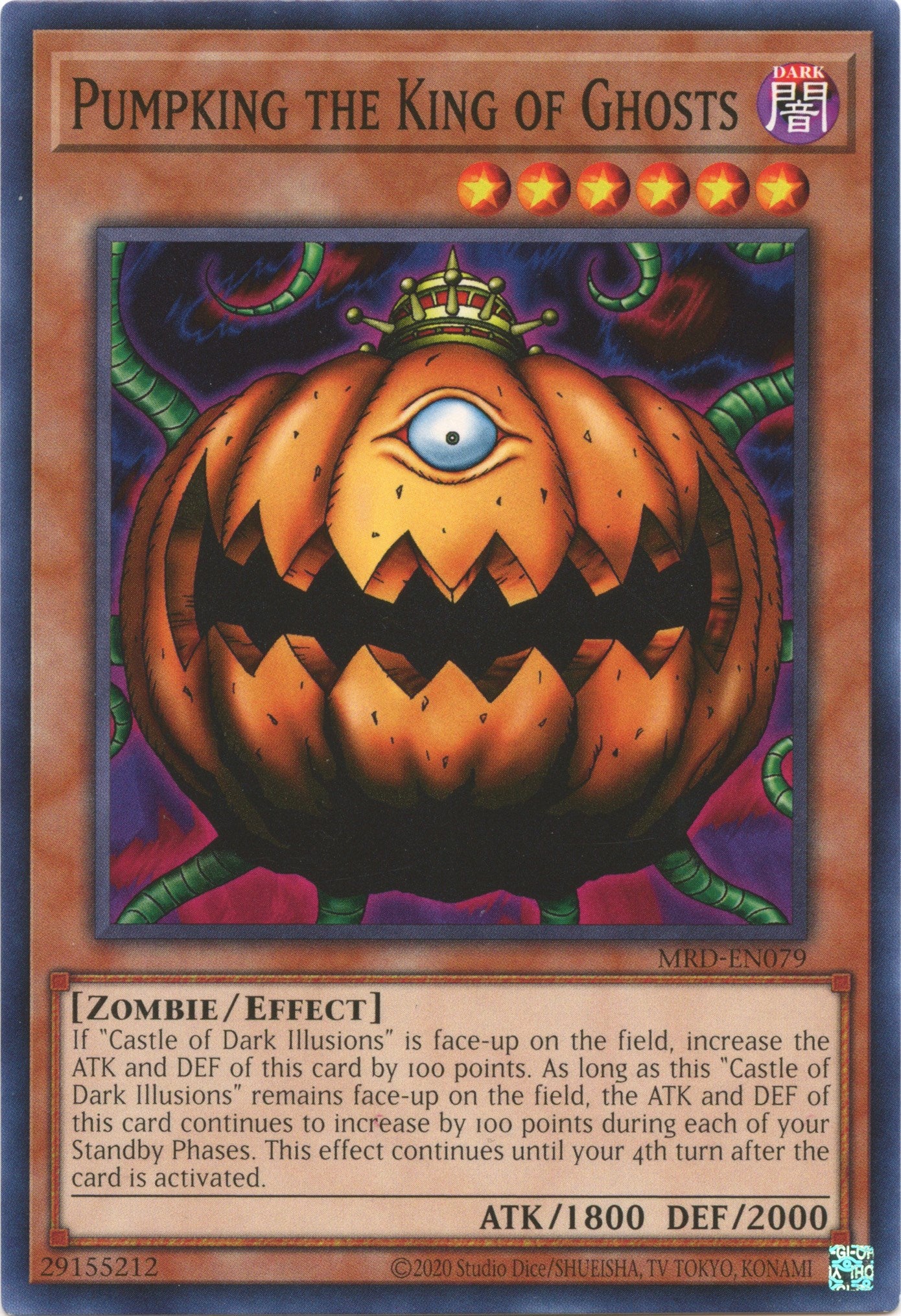 Pumpking the King of Ghosts (25th Anniversary) [MRD-EN079] Common | Good Games Morley