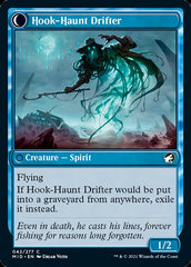 Baithook Angler // Hook-Haunt Drifter [Innistrad: Midnight Hunt] | Good Games Morley