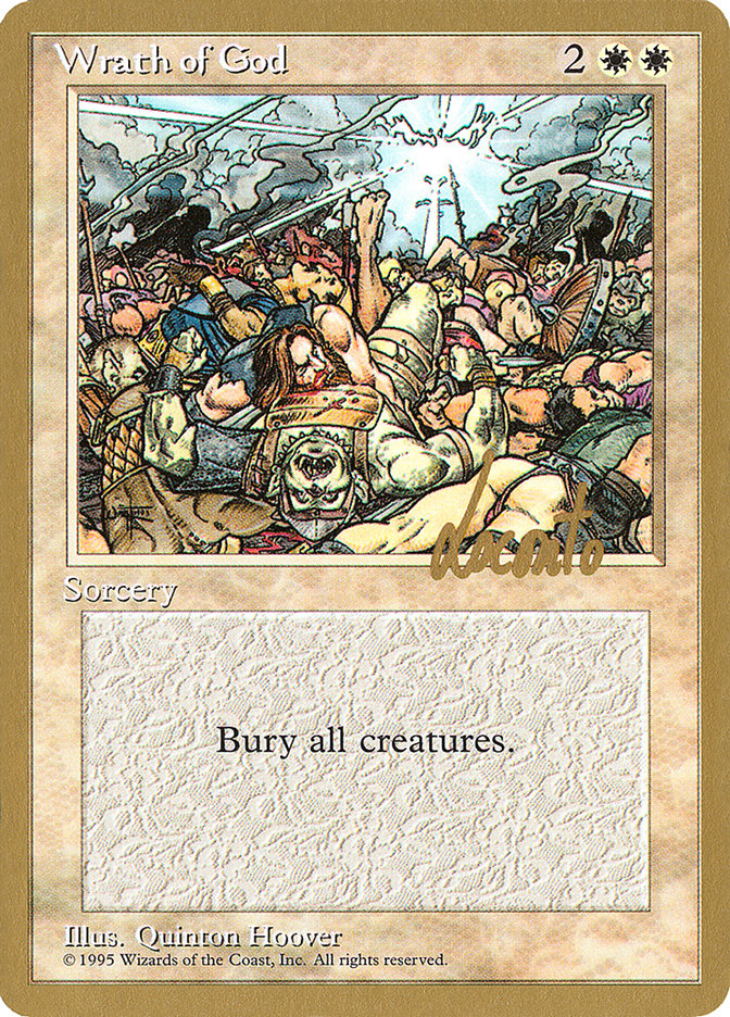 Wrath of God (Michael Loconto) [Pro Tour Collector Set] | Good Games Morley